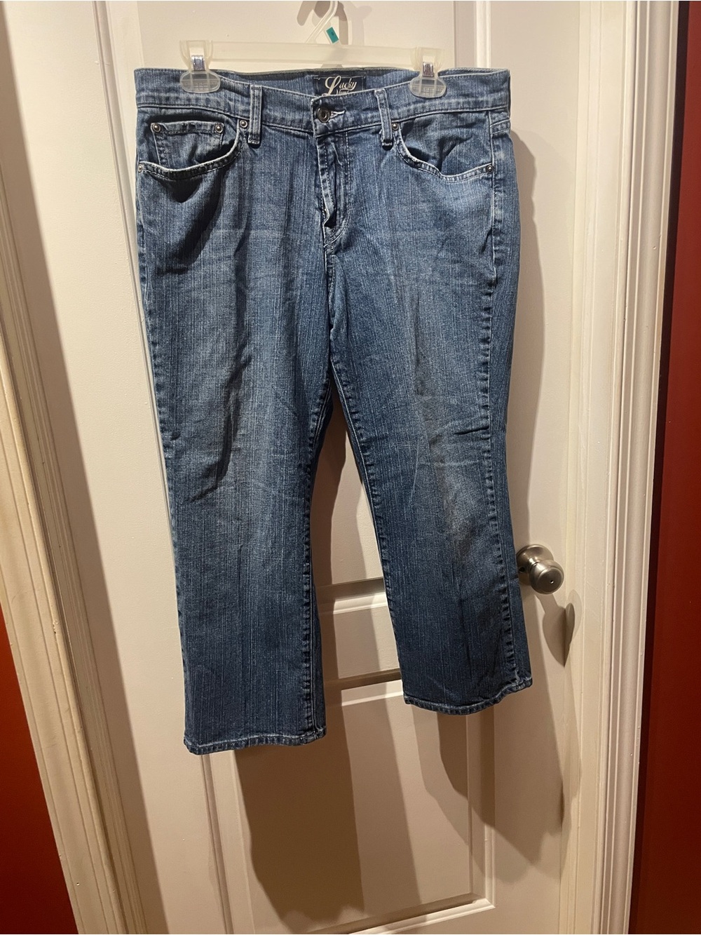 Lucky Brand Women's Blue Denim Capris